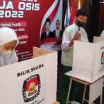 Pesta Demokrasi Sisma Orasi Kandidat Ketua OSIS SMA Negeri 1 Tuntang